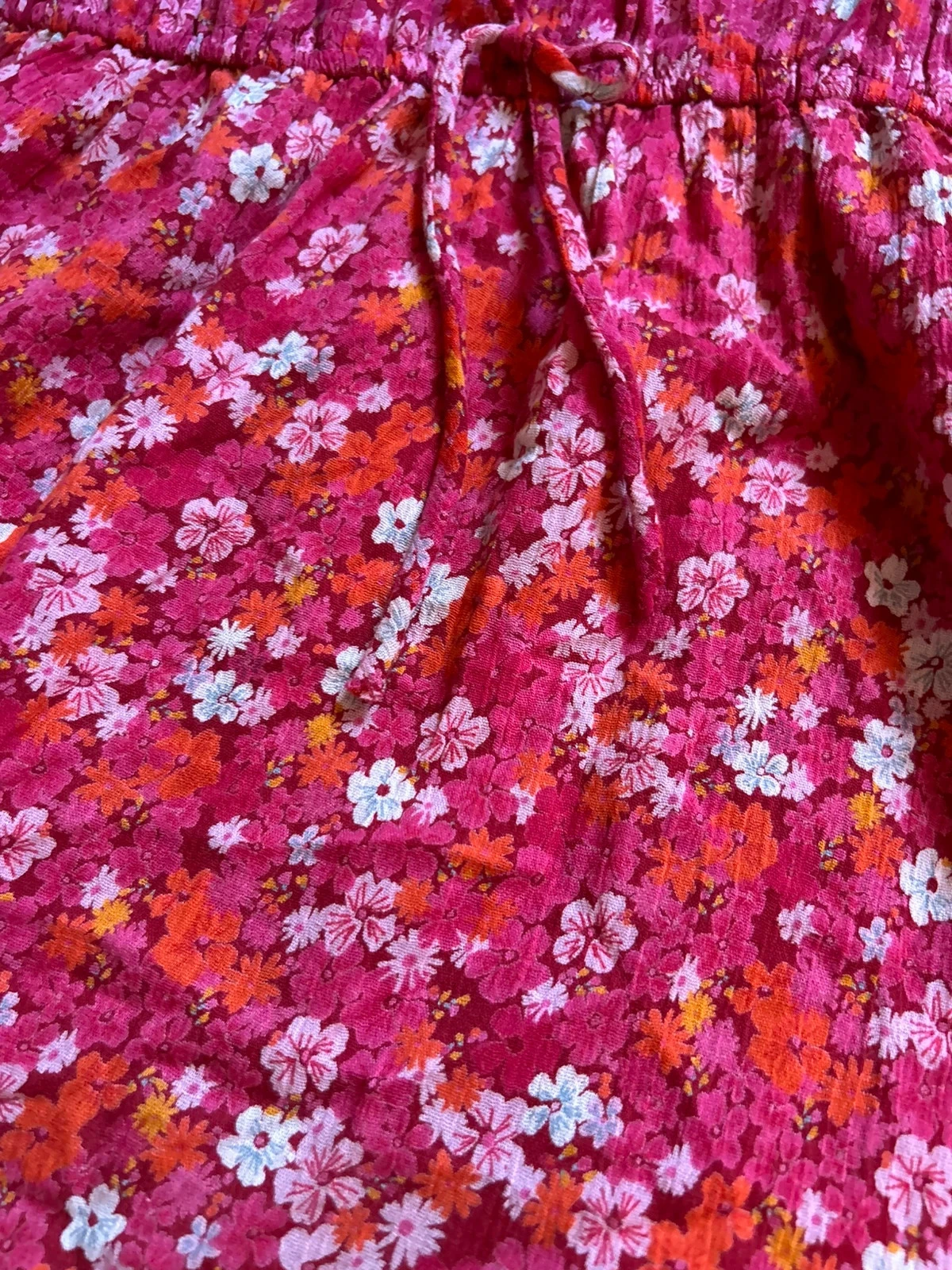🧡🌺Blusa péplum florida 100% algodão made in India Cottagecore Romantic boho top S/36🌺🧡 – photo 7